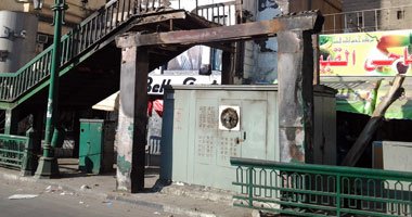 مجهولون يشعلون النيران فى محول كهرباء بقرية بالزقازيق 1 s1020121951321