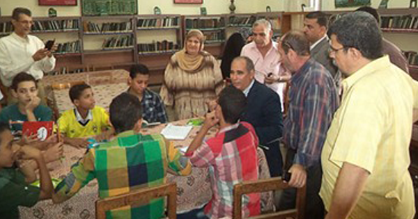محافظ الشرقية يتفقد عدداً من المدارس بالزقازيق لمتابعة العملية التعليمية 1 جانب-من-الجولة