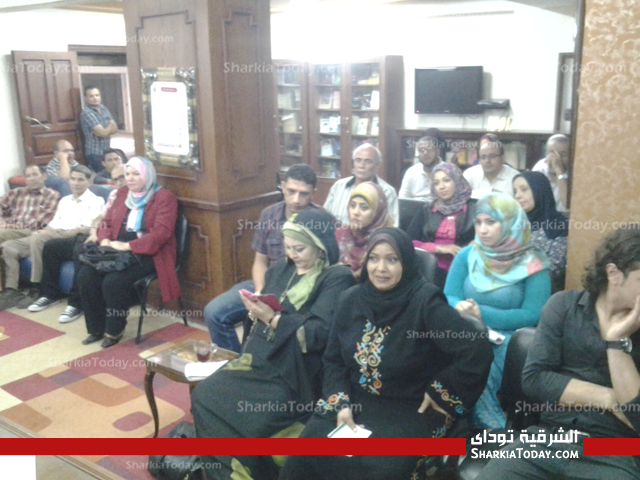 بالصور .. أمسية لفريق يوتوبيا الأدبى بمركز نهر النيل الثقافى بالزقازيق 2 1..