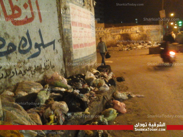 أهالي الزقازيق يحتفلون بالعيد وسط أكوام القمامة ومياه الصرف الصحي واسطبلات الخيل .. ويستغيثون بمحافظ الشرقية 3 2.