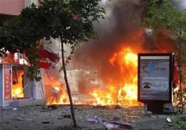 إصابة شخصين إثر انفجار بميدان النهضة أمام جامعة القاهرة 1 2014_10_22_15_51_45_774