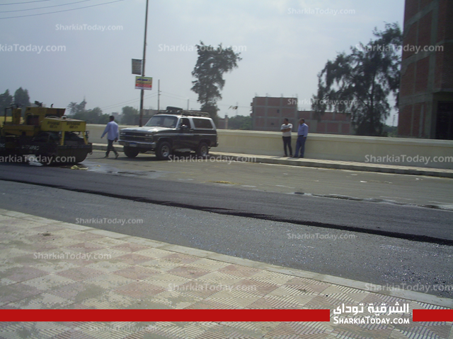 بالصور .. إستئناف عمليات رصف الطريق بشيبة والنكارية بالزقازيق 4 4