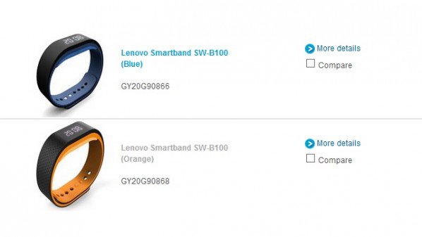 شركة " لينوفو " تكشف عن سوار إلكتروني لتتبع نشاط مستخدمه اليومي 1 Lenovo-Smartband-SW-B100-598x337