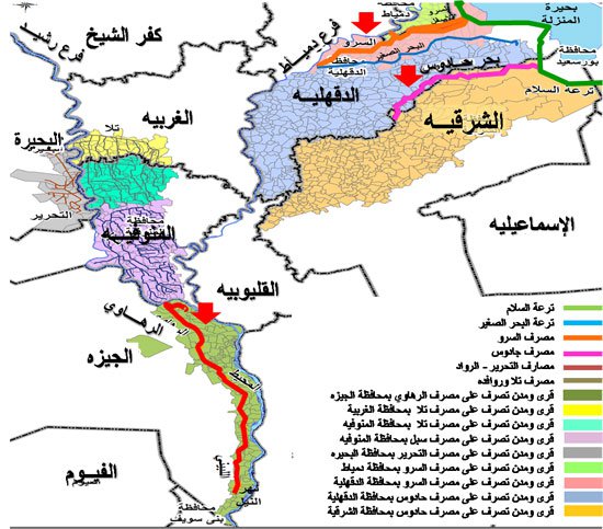 وزارة الإسكان تبدأ تنفيذ أولى مراحل أضخم مشروع صرف بتكلفة 20 مليار جنيه بالتعاون مع البنك الدولى 2 kharetaa22311020145