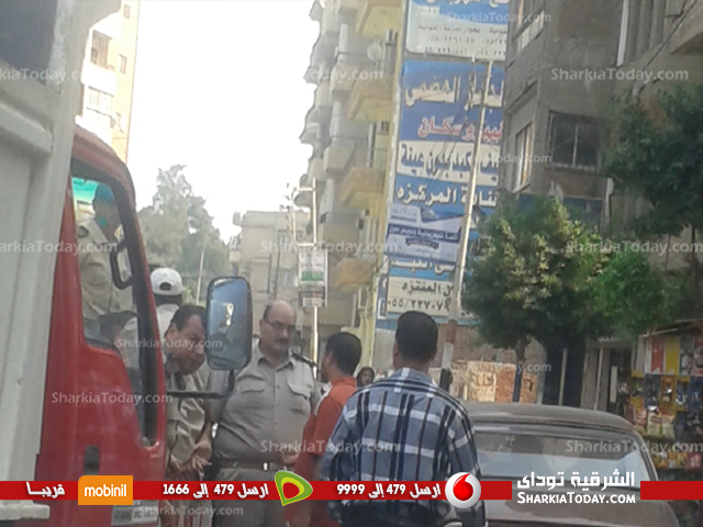 تواجد لرجال الاشغالات بشوارع مدينة الزقازيق 1 اشغالات