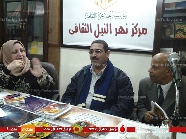 شاهد | مركز نهر النيل الثقافى بالزقازيق يناقش قصة «بوديكا» للكاتب إبراهيم السيد 1 1