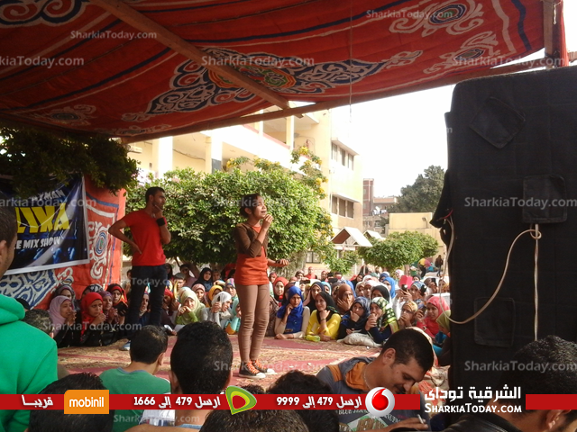 بالصور .. إنطلاق مهرجان « موهوب » في الشعر والغناء والتمثيل بكلية التربية النوعية بالزقازيق 3 3