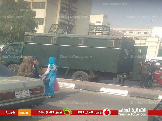 بالصور .. مدير أمن الشرقية يتفقد الحالة الأمنية بجامعة الزقازيق 2 4