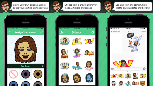 تعرف علي أفضل تطبيقات آيفون وآيباد لهذا الأسبوع 5 HowToBitmojiiOS (1)