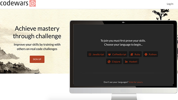 موقع codewars لتطوير مهارات البرمجة من خلال التعليم الجماعي 1 HowToCodeWars