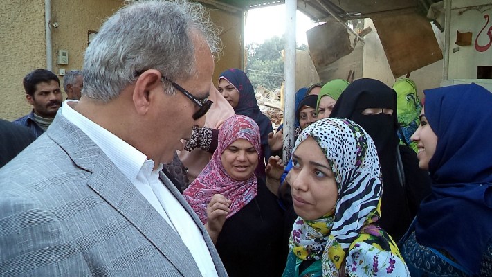 بالصور ...محافظ الشرقية :تدنى أداء أعمال الشركة المنفذة لكوبري مستشفى الصدر بالزقازيق 5 الصدر 2