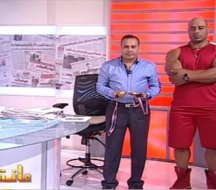 بطل العالم فى كمال الأجسام : «بعت سيارتى علشان البطولة » ...والقرموطي :«أنت فخر لكل مصري» 1 جابر القرموطي