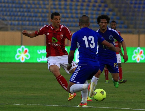 استنفار أمنى بمحيط استاد الجيش بالسويس لتأمين مباراة الأهلى وسموحة 1 الاهلي وسموحه