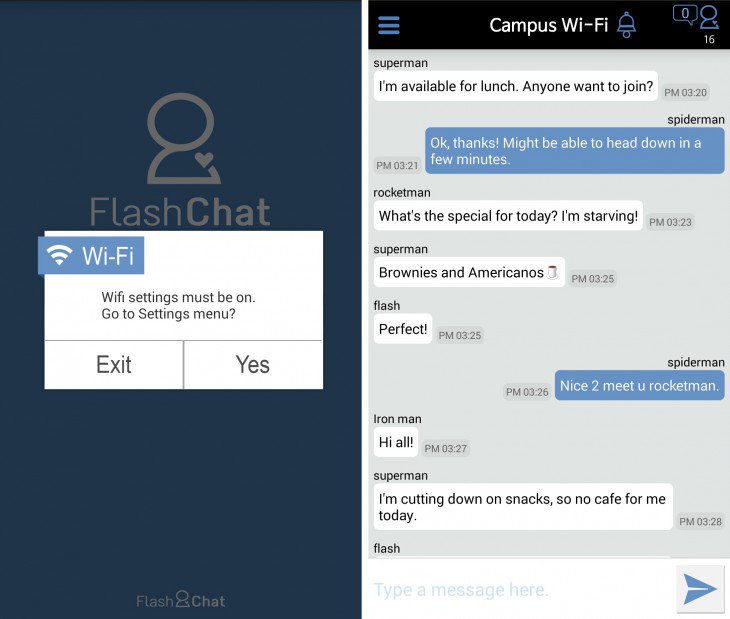 تطبيق FlashChat للتراسل بسرية مع الأشخاص المحيطين 2 FlashChat-730x619