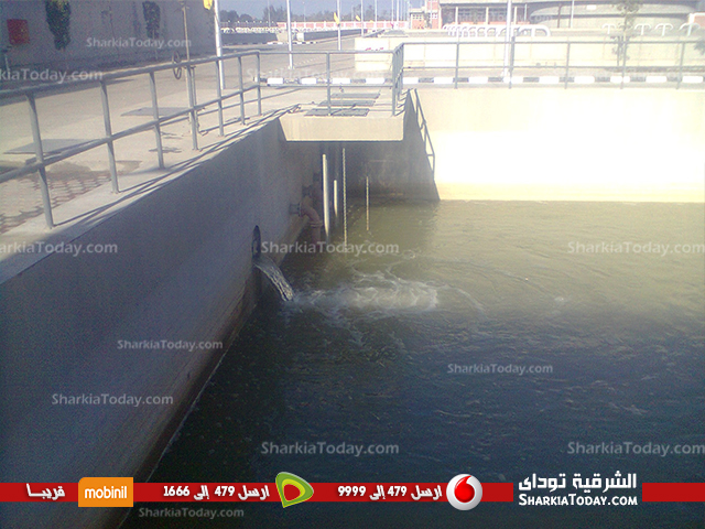 شاهد | محلب يفتتح أكبر محطة مياة في بلبيس بتكلفة 550 مليون جنية 2 Water Mark