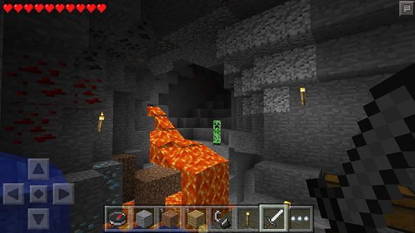 مايكروسوفت تجلب لعبة «Minecraft» إلى نظام ويندوز فون 1 en-US-Minecraft-Pocket-Edition_Screenshot3_720x1280RESIZED-2-598x337