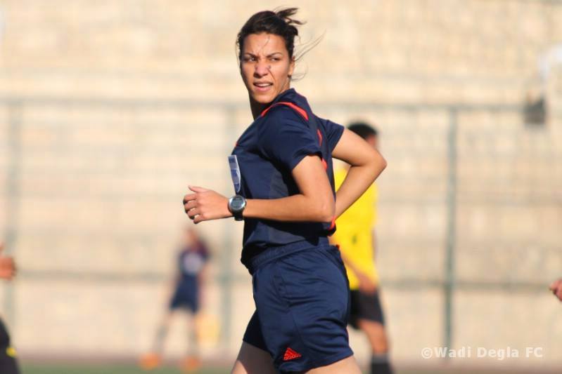 سارة سمير : «طموحي تحكيم مبارايات كأس العالم» 1 سارة-سمير-الحكم-الدولي-لكرة-القدم