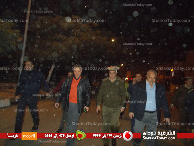شاهد | مدير أمن الشرقية يتفقد الشوارع والميادين تزامناً مع احتفالات رأس السنة 3 1