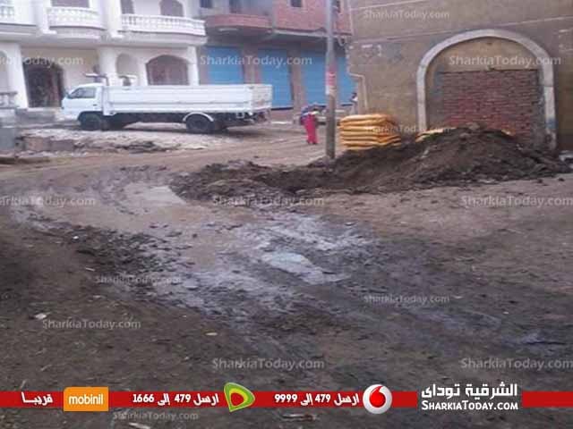 استغاثة أهالي كفر التميمي من الطريق المؤدى للكفر التابع لقرية شنبارة الميمونة بالزقازيق 1 1