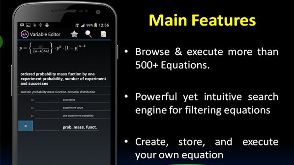 تطبيق مجانى لكتابة وحل المعادلات الرياضية في أندرويد 1 HowToEquationDroid-598x337