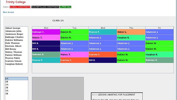 موقع مجانى لإنشاء جداول تنظيم الوقت ومواعيد الحصص الدراسية 1 HowToSchedule-598x337