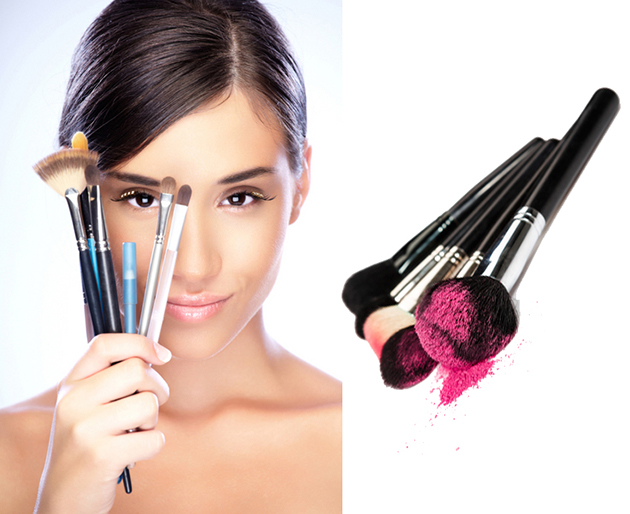 أشهر 8 عادات خاطئة تضر بشرتك 1 How to Clean Makeup Brushes