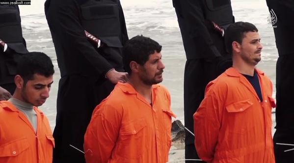 داعش تنشر فيديو لإعدام 21 مصريا في ليبيا 2