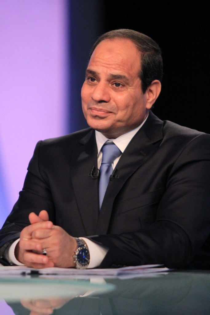 الرئيس السيسي: سقوط مصر يعني سقوط المنطقة 1 EGYPT-POLITICS-VOTE-SISI