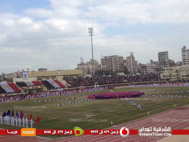 شاهد: جامعة الزقازيق تشارك في حفل إستقبال أسبوع مسابقات فتيات الجامعات المصرية 2 جامعة الزقازيق تشارك في حفل الاستقبال الرسمي لأسبوع الفتيات الثالث بالمنصورة (4)