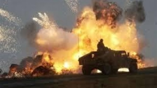 سماع دوى انفجارين جديدين بالشيخ زويد وإطلاق كثيف للنيران 1 صورة ارشقية