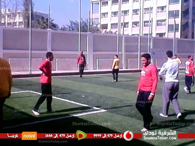 شاهد .."الإنتاج الحيواني" يفوز على "علوم الأغذية" بدوري زراعة الزقازيق 1 14
