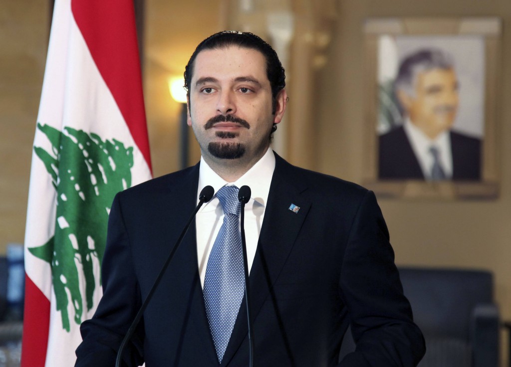 «سعد الحريرى» يصل القاهرة للقاء الرئيس السيسى 1 Saad Hariri