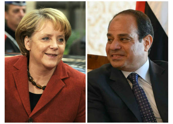 ميركل تدعو الرئيس السيسي إلى زيارة ألمانيا 1 248640_0