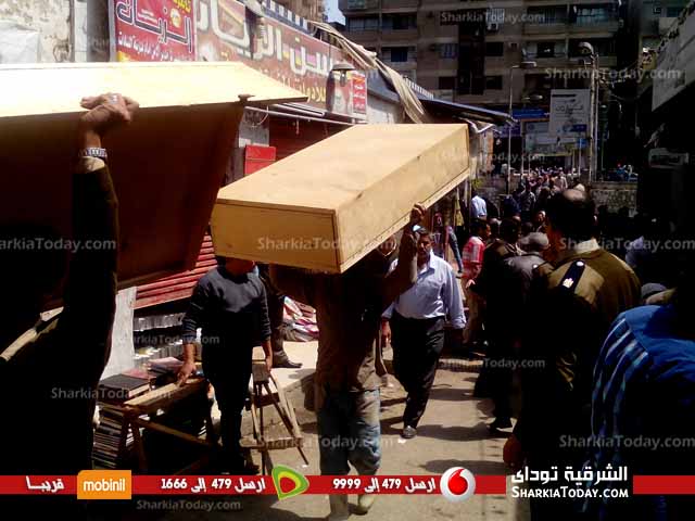 شاهد .. حملة مكبرة لازالة الاشغالات بمدينة الزقازيق 3 5
