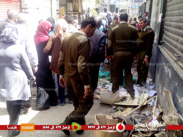 شاهد .. حملة مكبرة لازالة الاشغالات بمدينة الزقازيق 4 6