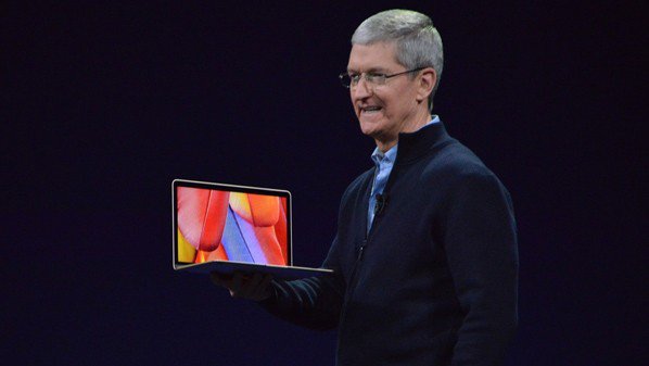 «ابل» تزيح الستار عن حاسب «MacBook» المحمول الجديد 1 Apple-new-macbook-598x337