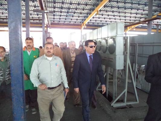 محافظ الشرقية يفاجىء محطة تعبئة اسطوانات الغاز بأبو حماد 1 محافظ الشرقية يفاجىء محطة تعبئة اسطوانات الغاز بأبو حماد 2