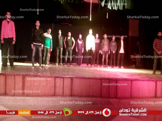 شاهد : عرضاً مسرحي بعنوان «انت حر» في قاعة منتديات جامعة الزقازيق 3 ىةو