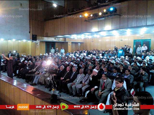 شاهد .. وزير الاوقاف ومحافظ الشرقية يشهدان افتتاح المؤتمر العلمى الاول بقصر ثقافة الزقازيق 3 202