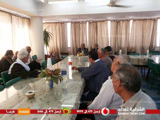 مدير زراعة الشرقية يجتمع بأعضاء الجمعيات المشتركة لبحث مشاكل الري بالابراهيمية 1 3