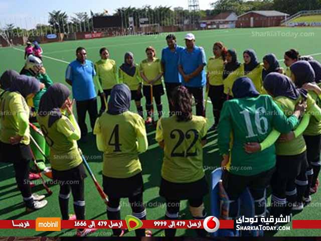 سيدات الشرقية للهوكى أبطال الدورى العام المصرى 1 400
