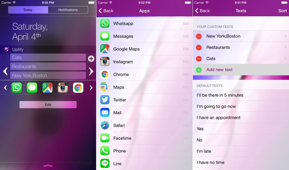 تطبيق لفتح بقية تطبيقات أجهزة iOS من شاشة القفل 1 Uplify (1)