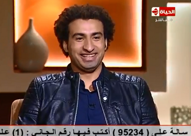 بالفيديو .. ضحك علي ربيع يؤخر تقديم برنامج بوضوح 1 ali-rabe3-650x461