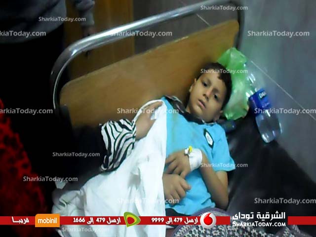 شاهد | استمرار تواجد المرضي المصابين بالتسمم فى مستشفى الإبراهيمية 4 بفلغاتنم