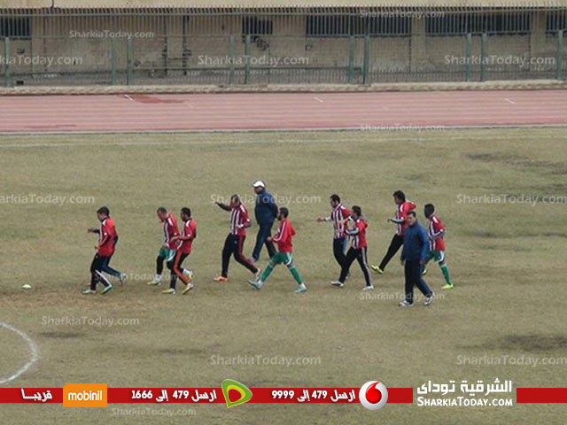«الشرقية» تخسر أمام «القناة» فى منافسات المجموعة الرابعة 1 عملية الاحماء1