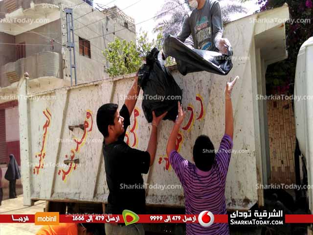 شاهد | انطلاق حملة «النظافه ثقافة» بقرية الاخيوة بالحسينية 1 123سكيؤ