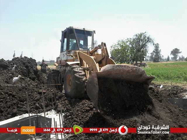 شاهد .. حملة لإزالة التعديات على الأراضى الزراعية بديرب نجم 1 1