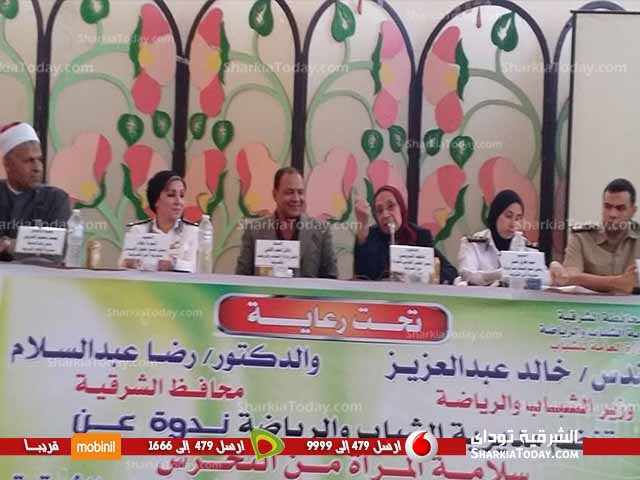 قومى المراة يقيم ندوة تحت عنوان «سلامة المراة من التحرش» 1 1