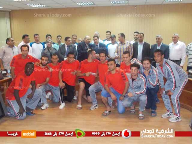 محافظ الشرقية : انشاء صندوق لدعم فريق الشرقية بمبلغ 20 الف جنيه فى دورى الترقى 1 2