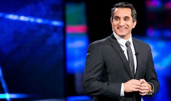 «باسم يوسف» يسخر من توقف برنامج «ريم ماجد» 1 250